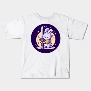 Rabbit Knight Kids T-Shirt